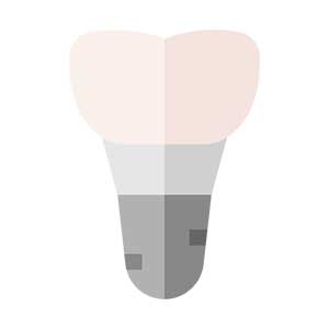 Icono de implante dental