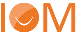 Logotipo clinica dental iom